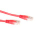 Cable UTP (non blinde) - Categorie 6 - 0.5M - Rouge