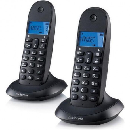 Motorola C1002Lb Draadloze telefoon 2 handsets