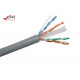 Câble U/UTP Categorie 6 PVC Eca - Gris- Norme CPR - 150m