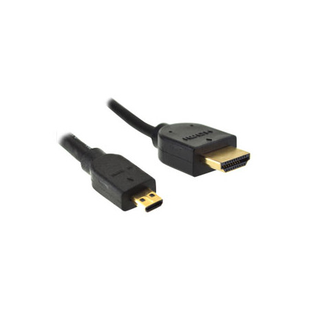 Elix Cable - Male HDMI Plug - Male Micro HDMI Plug 1.5m