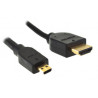 Elix Kabel - HDMI-A mannelijk - Micro HDMI ma nnelijk - 1.5m