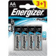 Energizer - Alkaline batterij Max Plus AAA LR3 3+1 stuks