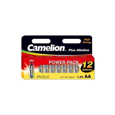 Camelion - Alkaline batterij - AA / LR6 - 12 stuks