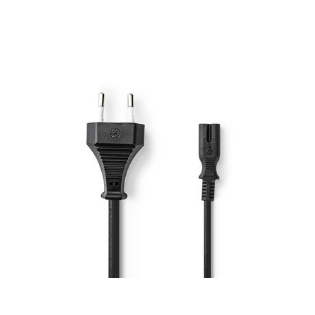 Mains power cord IEC-320 - C7 black 5m