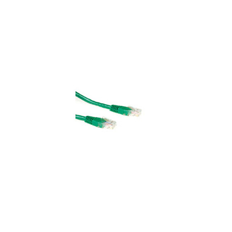 UTP cable (unshielded) - Category 6A - 0.5M - Green