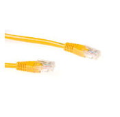 Cable UTP (non blinde) - Categorie 6A - 1M - Jaune