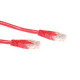 Cable UTP (non blinde) - Categorie 6A - 1.5M Rouge