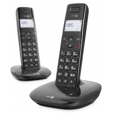 Doro Comfort 1010 Duo Noir Téléphone sans Fil