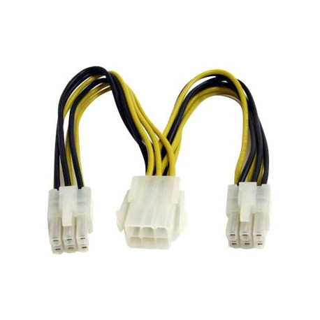 StarTech.com 6in PCI Express Power Splitter Cable