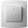 Elix Drukknop + Pilot lamp inbouw S1 cream