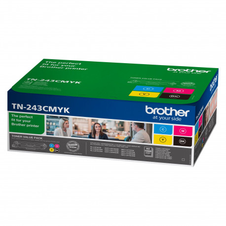 Brother Toner TN-234 Noir Cyan Magenta Jaune 1000 pages