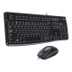 Logitech Desktop MK120 - keyboard and mouse set - Belgium