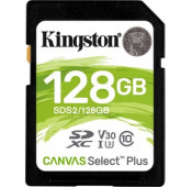 Kingston carte mémoire SD 128 GB Class 10/UHS-I (U3) SDXC