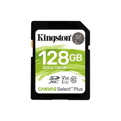 Kingston memory card SD 128 GB Class 10/UHS-I (U3) SDXC