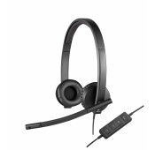 Logitech Casque Stéréo USB + Micro