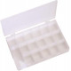 Storage box with 17 compartments - 280 x 190 x 40mm