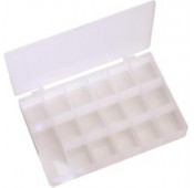 Storage box with 17 compartments - 280 x 190 x 40mm