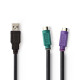 USB to PS / 2 adapter cable