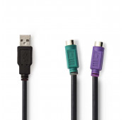 USB naar PS / 2 adapterkabel