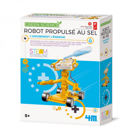 Salt powered robot