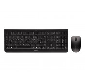 CHERRY Wireless Keyboard + Mouse Black Dw3000 Belgian