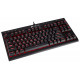 CORSAIR Clavier Mécanique Gaming - RétroEclairage Rouge K63