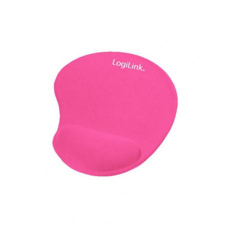 Logilink Mousepaf With Gel Wrist Rest - Pink
