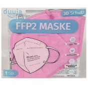 Masque FFP2 Rose certifié respiratoire protect filtre 98%