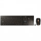 CHERRY 9000 SLIM Keyboard and Mouse WIFI BT Black Bronze