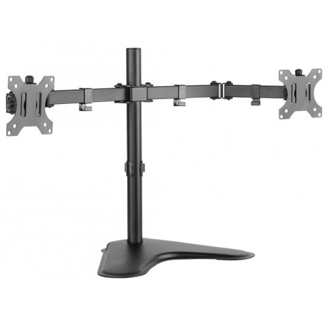 TECHLY Support Vertical Double Ecran 13-32" avec base