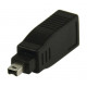 Adaptateur Firewire 4 pin Male vers 6 pin Fem