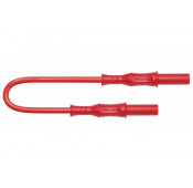 Cordon de Test fil Pvc MS/MS 2,50mm2 36A 100cm Rouge 2317