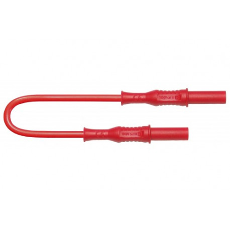 Pvc wire test lead MS / MS 2.50mm2 36A 100cm Red 2317
