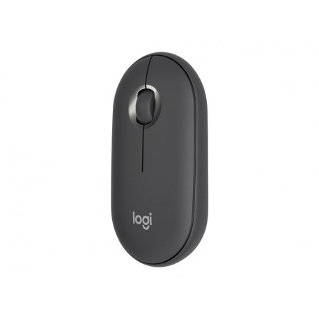 Logitech Pebble M350 - souris - Bluetooth & 2.4 GHz Graphite