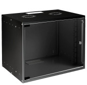 Black Assembled 10" Wall Type Cabinet W-312mm D-300mm