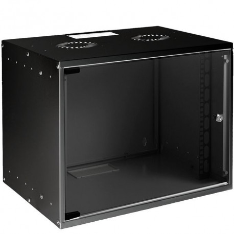 Black Assembled 10" Wall Type Cabinet W-312mm D-300mm