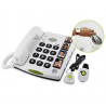 Doro - Secure 347 vaste telefoon voor senior White