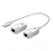 ACT USB Extender ingesteld over UTP tot 60 meter