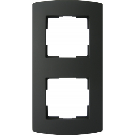 Elix - Dual Cover Plate anthracite