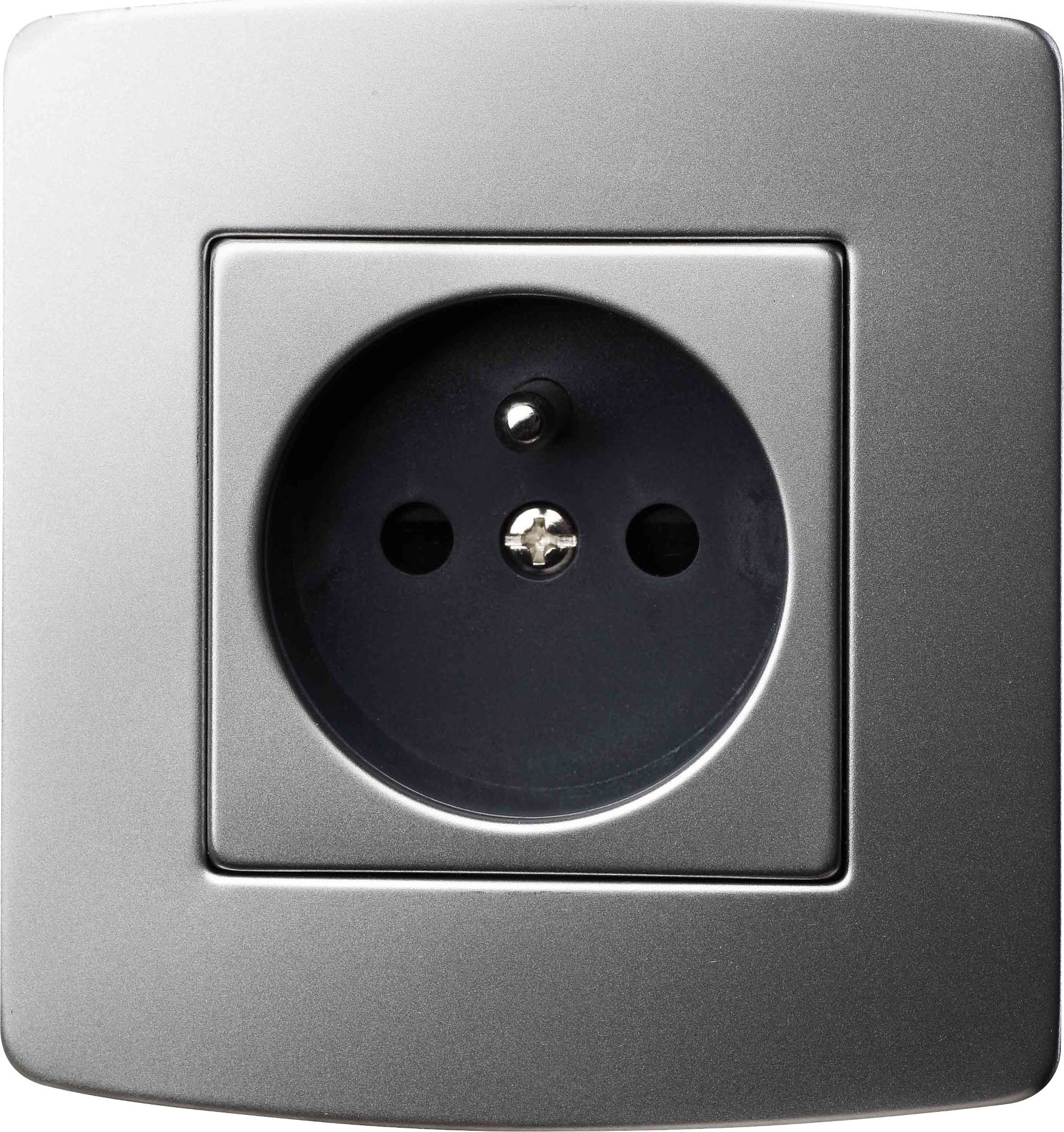 Elix Double pole socket with earth connection inox Prises de