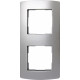 Elix - Plaque de Recouvrement double Inox