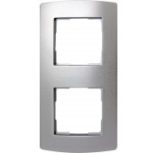 Elix - Plaque de Recouvrement double Inox