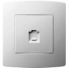 Elix - RJ45 vrouwelijk stopcontact inbouw cream