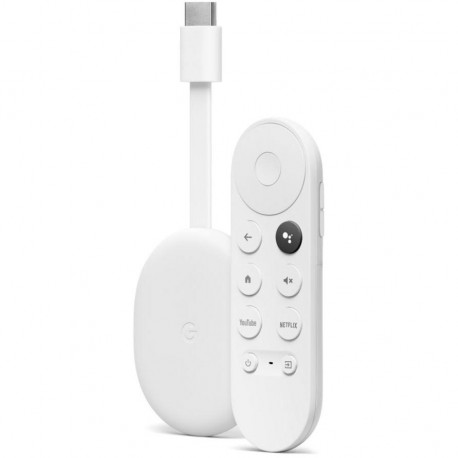 Google Chromecast 4K avec Google TV Blanc