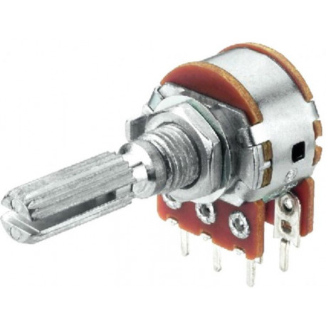 Stereo potentiometer 0.2W 10KOhm