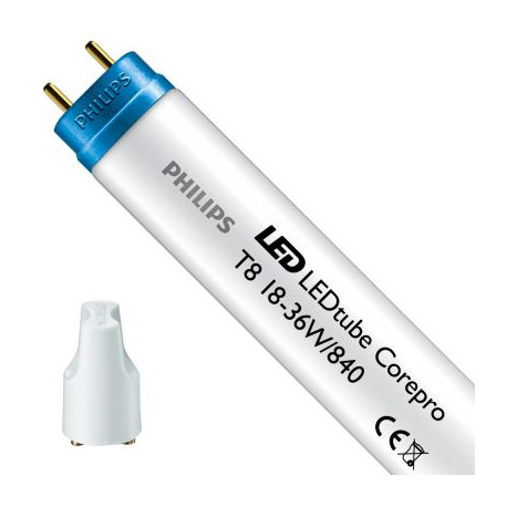 Philips LEDtube T8 Corepro 18W 2000lm 840 Blanc Froid 120cm