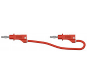 Cordon de mesure MF/MF 25A 2m rouge