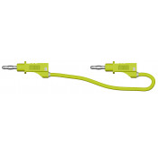 Cordon de mesure MF/MF 25A 2m jaune