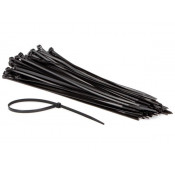 Nylon Cable Tie Set 4.8 x 300mm Black (100 pcs)