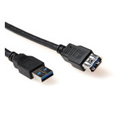 Kabel USB 3.0 - Stekker mannelijke - vrouwelijke A 2M